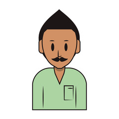 person upper body cartoon