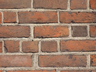 red brick wall background