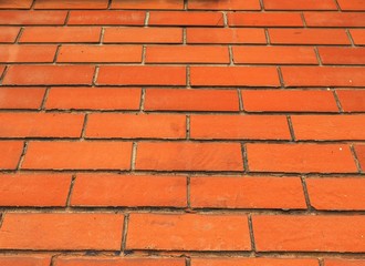 red brick wall background