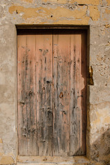 Maltese old brown door, Malta