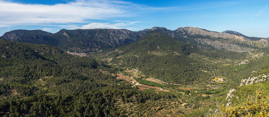 Fototapeta na wymiar Sierra de Tramuntana