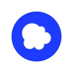 cloud line icon