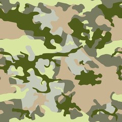 Fototapeta premium Green army camo