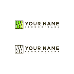 Herb Company logo design