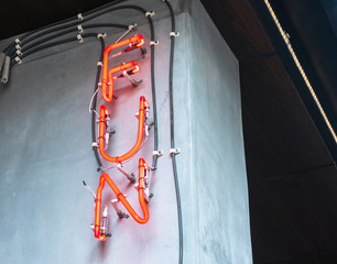 Fun neon sign Lights decoration Type signage emotion