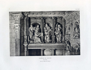 Christian illustration. Old image