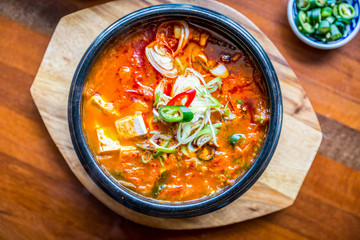 Kimchi soup