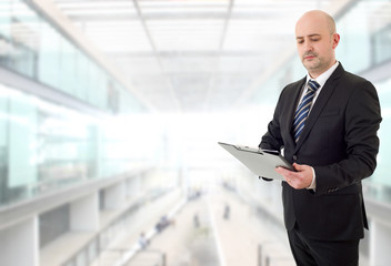Fototapeta premium businessman thinking