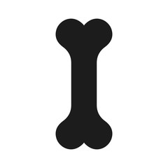 Bone icon vector symbol isolated. Vector illustration.