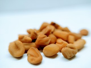 Fenugreek isolated on white background