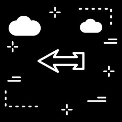 Left Direction Arrow Icon For Your Project