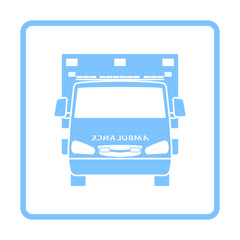 Ambulance Icon Front View