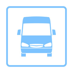 Van Icon Front View