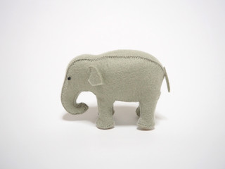 フェルト作品　アジア象