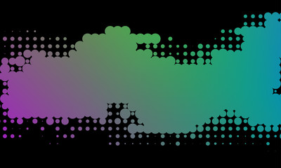 Minimal covers design. Colorful bright gradients.