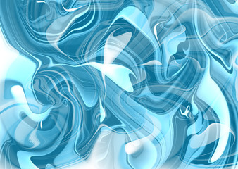 Abstract ink background. Marble style.
