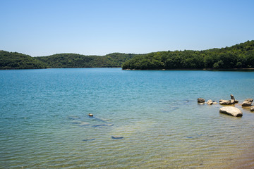 Fototapeta na wymiar 加古川市の平荘湖