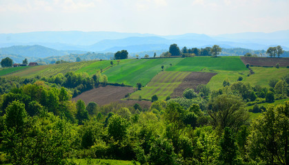 Obraz premium landscape in the mountains