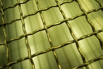 Stainless steel mesh background, square wireframe stainless material.