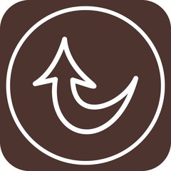 Up Direction Arrow Icon For Your Project