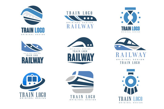 Indian railways train on station logo hi-res stock photography and images -  Alamy