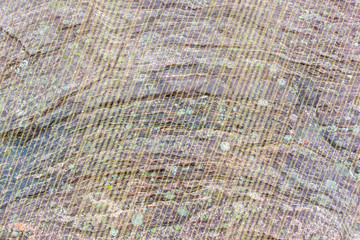 Fototapeta premium Brown marble texture background with gold diagonal stripes in a row. Trendy creative design.