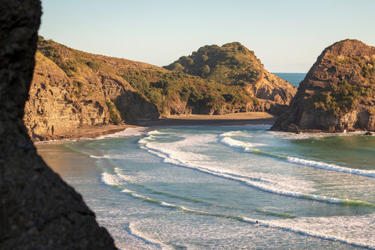 Piha Beach  New Zealand