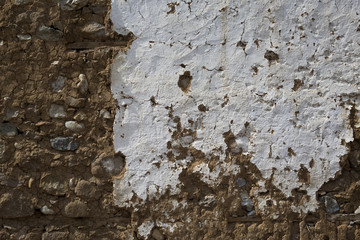 A old adobe wall texture