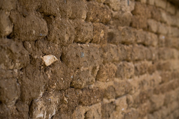 A old adobe wall texture