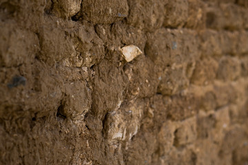 A old adobe wall texture