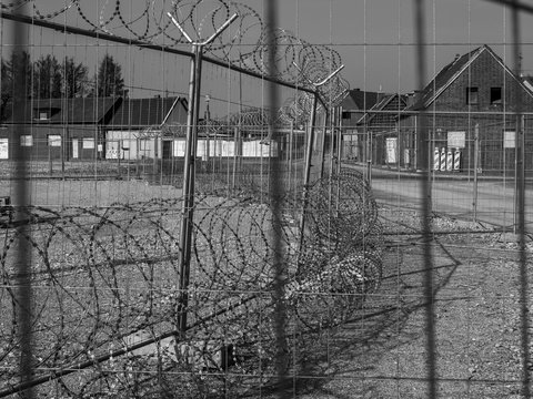 redaktionell: 31.03.19: 50170 Manheim, Deutschland. Manheim Geisterstadt