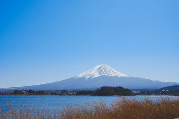 Mount Fuji in Japan.