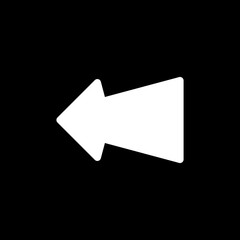 Left Direction Arrow Icon For Your Project