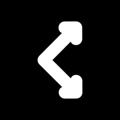 Double Direction Arrow Icon For Your Project
