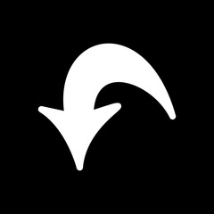 Down Direction Arrow Icon For Your Project