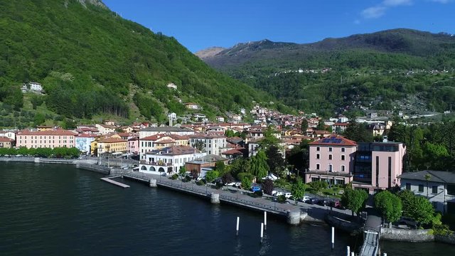 Como lake, village of Dongo