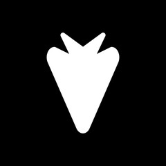 Down Direction Arrow Icon For Your Project