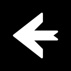 Left Direction Arrow Icon For Your Project