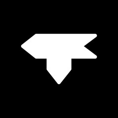 Left Direction Arrow Icon For Your Project