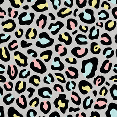 colourful animal textured pattern