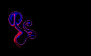 Magic space texture, pattern, looks like colorful smoke