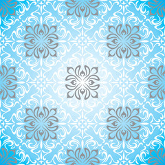 Fototapeta na wymiar COLOURFUL FLORAL PATTERN FOR BACKGROUNDS