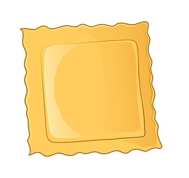 recommend clip art: Ravioli pasta icon. Cartoon of ravioli pasta vector icon for web design isolated on white background
