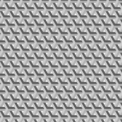 Geometric Y grid pattern. Grey texture pattern.