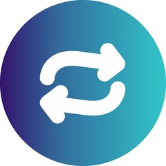 Double Direction Arrow Icon For Your Project