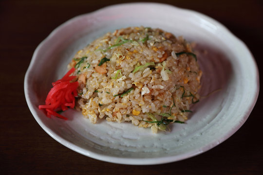 Fired rice chahan japanese fried rice
