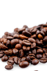 roasted coffe beans macro