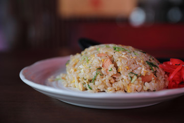 Fired rice chahan japanese fried rice
