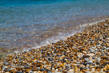 Pebbles on a beach