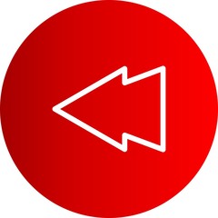 Left Direction Arrow Icon For Your Project